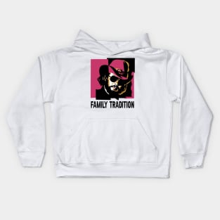 Family tradition hank country music Kids Hoodie